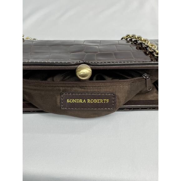 Sondra Roberts Chain Clutch Handbag - Picture 8 of 10